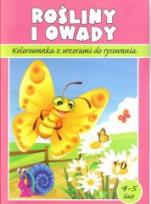 Okładka książki Kolorowanka. Rośliny i owady