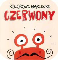 Okładka książki Kolorowe naklejki - Czerwony