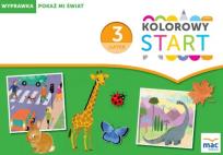 Opakowanie Kolorowy start Trzylatek Wyprawka Pokaż mi świat w teczce