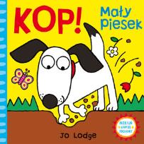 Okładka książki KOP Mały piesek Przesuń baw się pociągnij