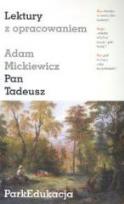 Okładka książki Lektury - Pan Tadeusz z oprac. PARK/PWN