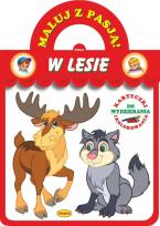 Okładka książki Maluj z pasją W lesie