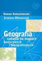 Okładka książki Mapy Kont. LO Geog. Zadania Nieb. DEMART/PWN