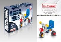 Opakowanie Metalowy motorek trzykołowy Iron Commander