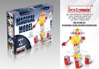 Opakowanie Metalowy robot gosposia Iron Commander