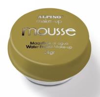 Opakowanie Mus do makijażu 14g złoty ALPINO