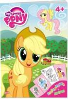 Okładka książki My Little Pony. Kolorowanka i naklejki