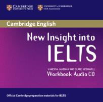 Okładka książki New Insight into IELTS Workbook Audio CD