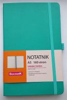 Opakowanie Notes A5/80 kratka Roma turkusowy
