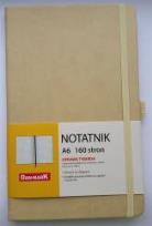 Opakowanie Notes A6/80 kratka Roma beżowy