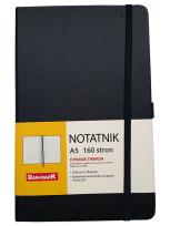 Opakowanie Notes A6/80 kratka Roma czarny