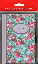 Opakowanie Notes Imienny Agata