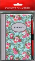 Opakowanie Notes Imienny Karolina
