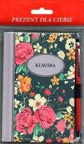 Opakowanie Notes Imienny  Klaudia