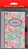 Opakowanie Notes imienny Maria