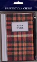 Opakowanie Notes imienny Super Wujek