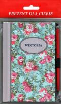 Opakowanie Notes imienny Wiktoria