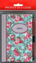 Opakowanie Notes imienny Zofia