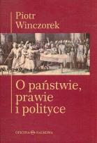 Okładka książki O państwie, prawie i polityce