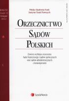 Opakowanie Orzecznictwo Sądów Polskich 11/2012