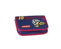 Opakowanie Piórnik jednoklapkowy  bez wyposażenia Football niebieski