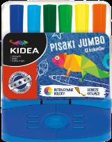 Opakowanie Pisaki jumbo 12 kolorów DERFORM