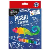 Opakowanie Pisaki trójkątne 12 szt. DERFORM