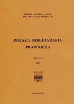 Opakowanie Polska Bibliografia Prawnicza 2015