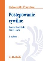 Okładka książki Postępowanie cywilne