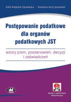Okładka książki Postępowanie podatkowe dla organów podatkowych JST