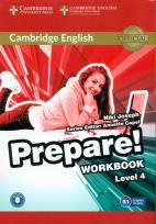 Okładka książki Prepare! 4 Workbook with Audio
