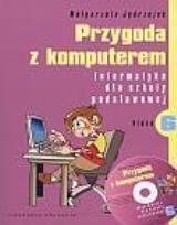 Okładka książki Przygoda z komputerem 6 podr CD GRATIS VIDEOGRAF