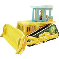 Okładka książki Puzzle Drewniany spychacz