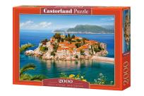 Opakowanie Puzzle  Sveti Stefan,Montenegro 2000