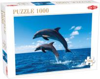 Opakowanie Puzzle Two Dolphins Jumping 1000