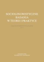 Opakowanie Socjolingwistyczne badania w teorii i praktyce
