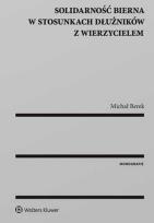 Okładka książki Solidarność bierna w stosunkach dłużników z wierzycielem