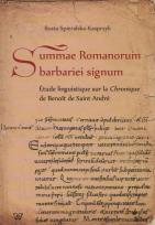 Okładka książki Summae Romanorum barbariei signum