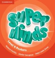 Okładka książki Super Minds Level 4 Posters
