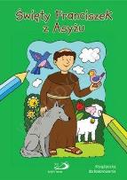 Okładka książki Święty Franciszek Kolorowanka