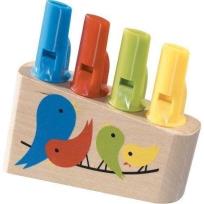 Opakowanie Tęczowa melodia - gwizdek, 8szt.