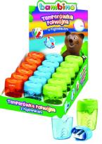 Opakowanie Temperówka z dwoma otworami Bambino Display 18 sztuk