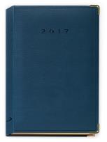 Opakowanie Terminarz 2017 A5 LUX złocony - granatowy