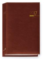 Opakowanie Terminarz 2017 A5 Madrid - brązowy