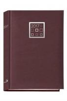 Opakowanie Terminarz 2017 A5 standard - bordowy