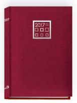 Opakowanie Terminarz 2017 A5 standard - czerwony