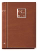 Opakowanie Terminarz 2017 - B6 brązowy