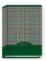 Opakowanie Terminarz 2017 - B7 kratka zielona