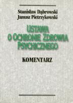 Okładka książki Ustawa o ochronie zdrowia psychicznego
