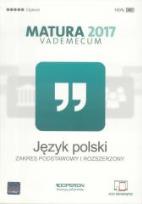 Okładka książki Vademecum 2017 LO Język polski ZPiR OPERON